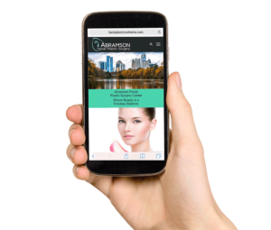 Mobile friendly website Faccial Plastics Atlanta