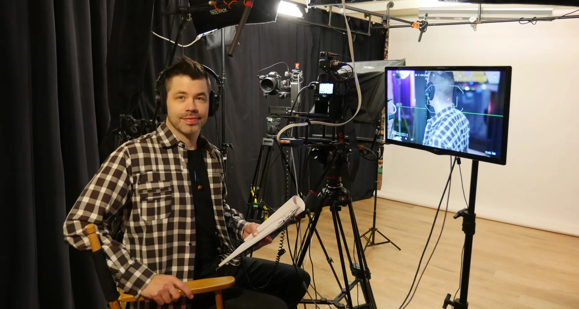 director of video production Tyson Wheeler Persall